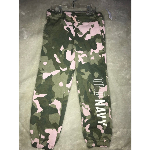 Old Navy Girl’s Camo Sweatpants Size 5 - Picture 1 of 12